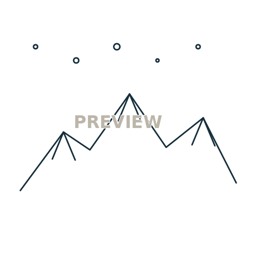 Preview of Alpine Ridge 05 Printable SVG Pattern