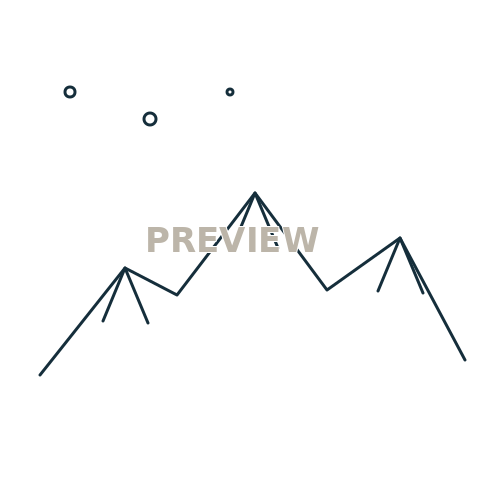 Preview of Alpine Ridge 06 Printable SVG Pattern