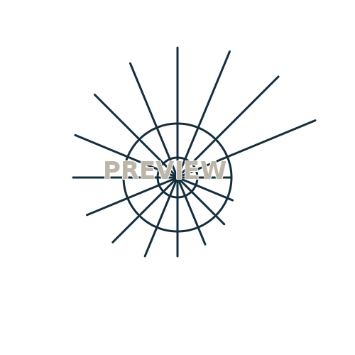 Preview of Sunburst 02 Printable SVG Pattern