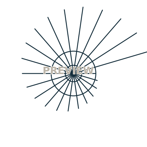 Preview of Sunburst 05 Printable SVG Pattern