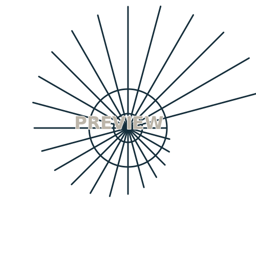 Preview of Sunburst 06 Printable SVG Pattern